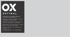 Desktop Screenshot of oxoptimal.com